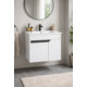 TMP VISION 55 fali függesztett fürdőszobai bútor - SKY E-8099-55 porcelán mosdóval - 55 x 46 cm