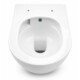 CeraStyle BELLA fali WC - BEÉPÍTETT bidé funkcióval - perem nélküli - VORTEX örvényöblítéssel -53 cm