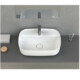 CeraStyle AQUA - PULTRA ültethető - Top Counter - porcelán mosdó - 60 x 40 cm
