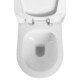 Sanovit AVVA fali WC - rimless - perem nélküli - rejtett szerelésű - mély öblítésű