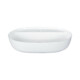EROS ROCK 5 - PULTRA ültethető - Top Counter - porcelán mosdó - 60 x 40 cm