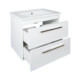 TMP VIVA 55 fali fürdőszobabútor - Sanovit ATRIA 9055 porcelán mosdóval - 55x45,5 cm