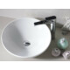 CeraStyle ZERO - PULTRA ültethető - Top Counter - porcelán mosdó - O - Ø 46 cm