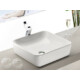 CeraStyle ONE - PULTRA ültethető - Top Counter - porcelán mosdó -  - 46 x 46 cm