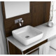 CeraStyle ONE - PULTRA ültethető - Top Counter - porcelán mosdó -  - 46 x 46 cm