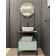 CeraStyle ONE - PULTRA ültethető - Top Counter - porcelán mosdó - csaplyukas -O Ø 42 cm