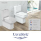 CeraStyle NOURA monoblokk WC komplett - BEÉPÍTETT bidé funkcióval