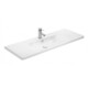 TMP SHARP 105 - FEKETE - fali fürdőszobabútor- Sanovit LUXURY 11105 mosdóval - 105 x 46 cm