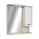 TMP ZX - SONOMA - Tükrös fürdőszobai szekrény LED világítással - 65 x 80 cm