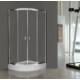 Vela Banyo TMP zuhanykabin - 80 ÍVES - 5 mm víztiszta vízlepergető üveggel - 80 x 80 x 190 cm