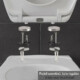 Viva PLUS WC ülőke - duroplast - lecsapódásgátlós - könnyen levehető klikk rendszerű