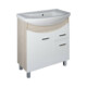TMP ZX 65 - SONOMA - álló fürdőszobabútor - Sanovit ZENON - 6065 porcelán mosdóval - 65 x 47 cm