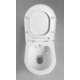 Sanovit AVVA fali WC - BEÉPÍTETT bidé funkcióval - rimless - perem nélküli - mély öblítésű - 53 cm
