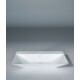 Sanovit TEODORA - PULTRA ültethető - Top Counter - porcelán mosdó -  - 65 x 46 cm