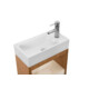 Sanovit MINI - PULTRA ültethető - Top Counter - porcelán mosdó -  - 50 x 25,5 cm