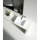 Sanovit SQUARE - PULTRA ültethető - Top Counter - porcelán mosdó -  - 50 x 38 cm