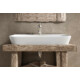 Sanovit 3065 collections - PULTRA ültethető - Top Counter - porcelán mosdó -  - 65 x 45 cm