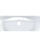 Gondola 59 - PULTRA ültethető - Top Counter - porcelán mosdó - 59 x 39 x 21 cm
