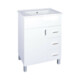 Viva STYLE Karina 85 lábon álló fürdőszobabútor 3 fiókos Sanovit ATRIA 9085 mosdóval 85 x 45,5 cm