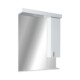 Viva STYLE Tükrös fürdőszobai szekrény LED világítással - JOBBOS szekrénnyel - 55 x 97 x 17 cm
