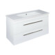 TMP VIVA 100 fali fürdőszobabútor - Sanovit ATRIA 9100 porcelán mosdóval - 100 x 45,5 cm