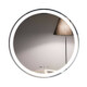 Viva AURA Led TOUCH fürdőszobai tükör - páramenetesítővel - órával - KEREK - átmérő 60 cm