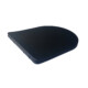Viva FEKETE BRILLA SLIM XL WC ülőke - duroplast - lecsapódásgátlós - levehető klikk - 46 x 36,5 cm
