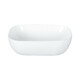 Eros SMILE 3 - PULTRA ültethető - Top Counter - porcelán mosdó - 46,5 x 32,5 x 13 cm