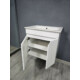 TMP VISION 60 fali függesztett fürdőszobai bútor - SKY E-8099-60 porcelán mosdóval - 61 x 46 cm