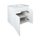 TMP VISION 60 fali függesztett fürdőszobai bútor - SKY E-8099-60 porcelán mosdóval - 61 x 46 x 56 cm