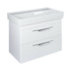TMP LUX 60 fali fürdőszobabútor - CeraStyle SHARP 37100 mosdóval - 60 x 48 cm