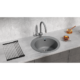 Ulgran U-405-309 Gránit Mosogatótálca - Egymedencés, Kerek, Gránit