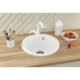 Ulgran U-102-343 Gránit Design Mosogatótálca - Egymedencés, Kerek, Antracit