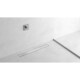Gamma Lineáris 2in1 Zuhanylefolyó - Inox fedlap, 70 cm