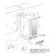 Pando PVMB 30-16XL borhűtő - pult alá építhető, inox, balos