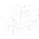 Ciarko Design MINIMAL 7 55 cm fekete beépíthető páraelszívó