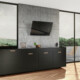 Ciarko Design TRIO fekete fali páraelszívó