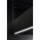 Ciarko Design MINIMAL 1 120 cm fekete sziget páraelszívó (oldalsó panel nélkül)