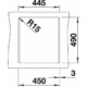 BLANCO DALAGO 45 antracit exc.