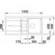 BLANCO METRA 6 S palaszürke rm.tart., exc