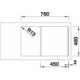 BLANCO SONA 45 S palaszürke exc.n.