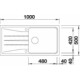 BLANCO SONA XL 6 S antracit exc.n.