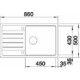 BLANCO LEGRA XL 6 S antracit exc.n.