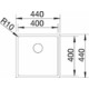 BLANCO CLARON 400-U DX