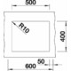 BLANCO SUBLINE 500-U antracit exc.n.