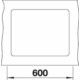 BLANCO SUBLINE 500-F antracit exc.n.