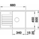 BLANCO ZIA 45 S Compact antracit exc.n