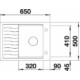 BLANCO ELON 45 S antracit exc.n.InFino