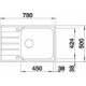 BLANCO LEMIS XL 6S-IF Comp. 2 fur,exc.