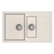 EVIDO Cubo 6S compact gránit mosogató800x500 bézs